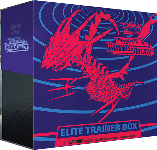 Pokémon TCG: Schwert &amp; Schild – Darkness Ablaze Elite Trainer Box