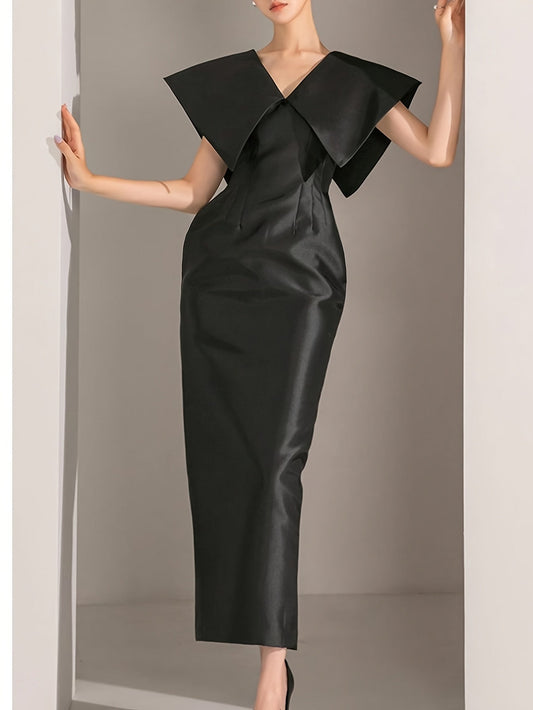 Sydney | Elegante Maxi Jurk met Uniek Schouderdetail