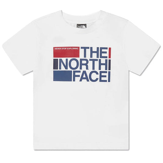 The North Face Kids Graphic T Shirt White