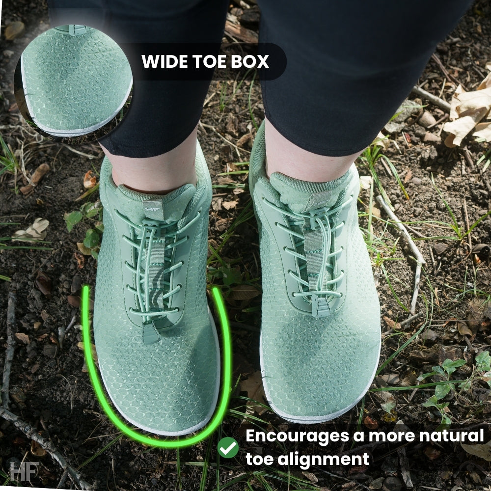 HF Series x Cloud - Ergonomische & Ondersteunende Barefoot Schoenen (Unisex) (Schoenen voor de hele dag)