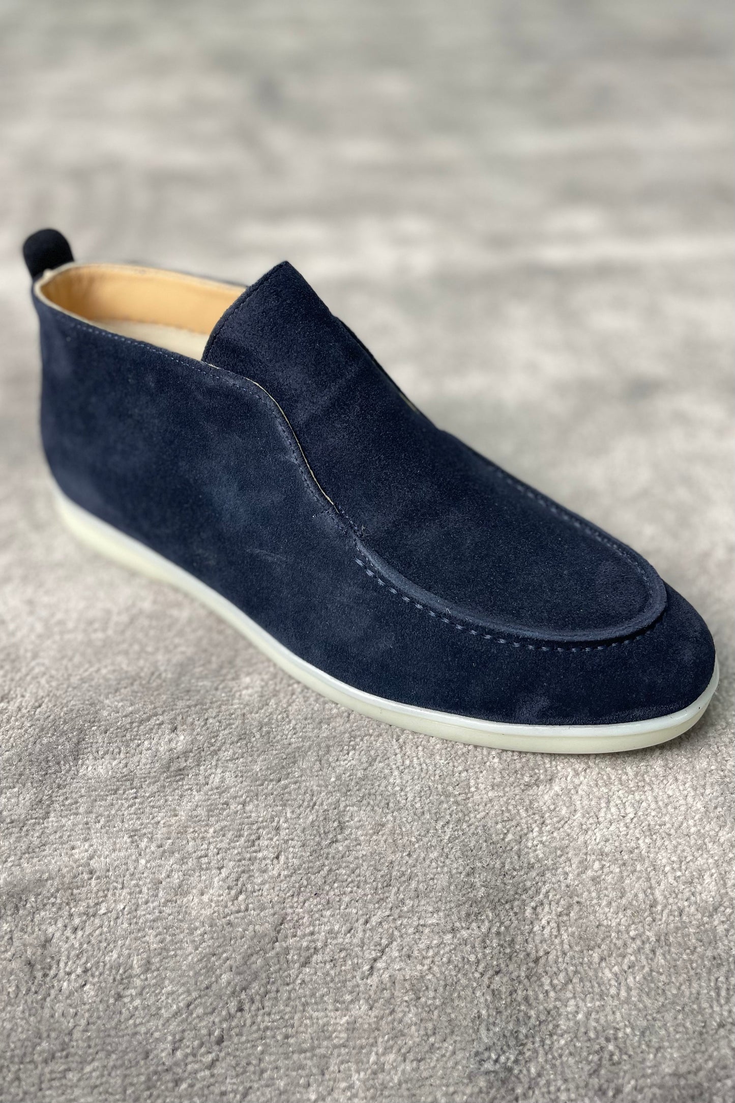 THE ARONA SUEDE LOAFERS