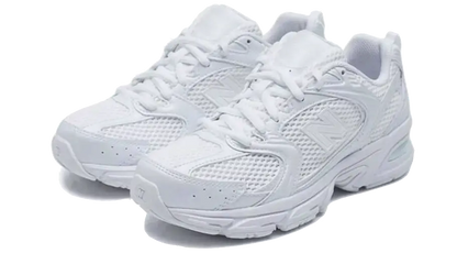 New Balance 530 Triple White | 1 + 1 gratis