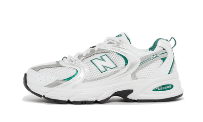 New Balance 530 Weiß Silber Grün | 1 + 1 gratis