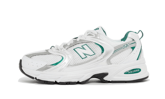 New Balance 530 Weiß Silber Grün | 1 + 1 gratis