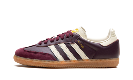 Adidas Samba OG | Maroon Gold Metallic
