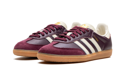 Adidas Samba OG | Maroon Gold Metallic