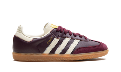 Adidas Samba OG | Maroon Gold Metallic