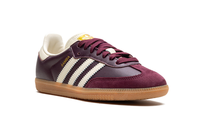 Adidas Samba OG | Maroon Gold Metallic