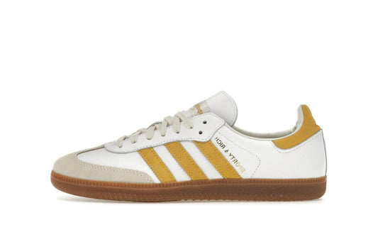 Adidas Samba | Sporty & Rich White Bold Gold