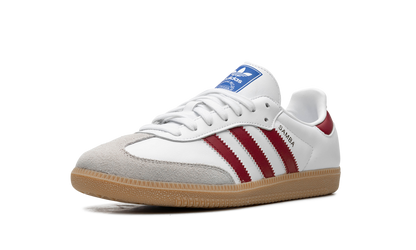 Adidas Samba OG | White Burgundy Gum