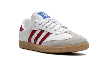 Adidas Samba OG | White Burgundy Gum