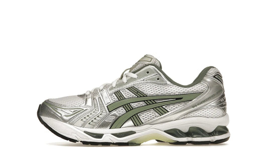 ASICS Gel-Kayano 14 | White Pure Silver Slate Grey Sage | 1 + 1 Gratis