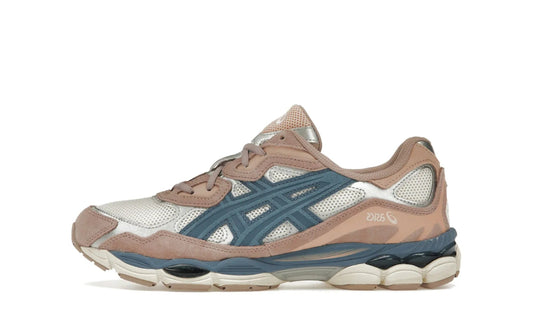 ASICS Gel-NYC | Cream Grey Floss Salmon | 1 + 1 Gratis