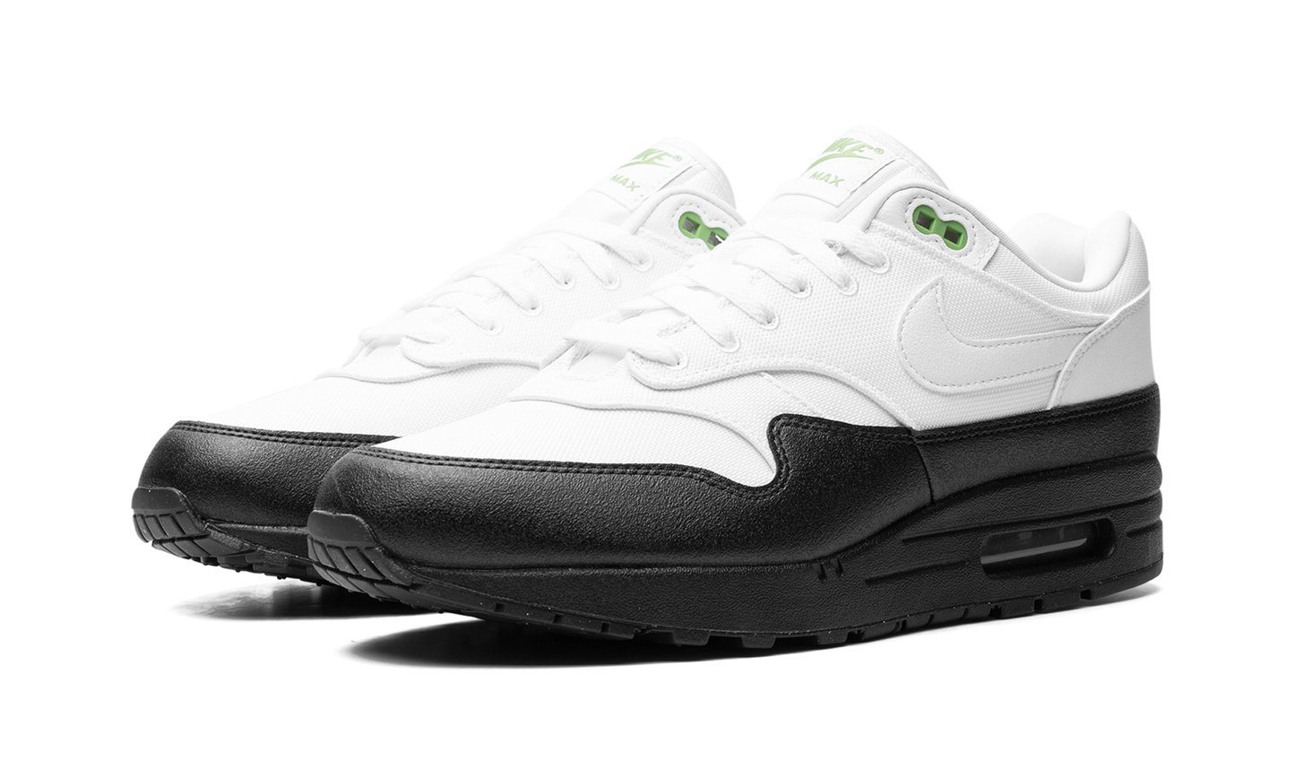 Nike Air Max 1 White Black Chlorophyll