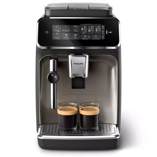Philips 3300 Series Super Automatic Espresso Machine CMF &amp; Iced Coffee - EP3326/90