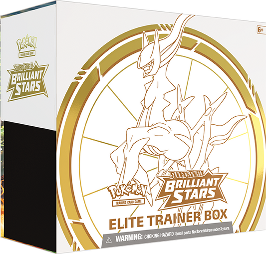 Pokémon TCG: Schwert &amp; Schild – Brilliant Stars Elite Trainer Box