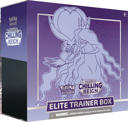 Pokémon TCG: Schwert &amp; Schild – Chilling Reign: Shadow Rider Elite Trainer Box