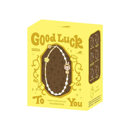 Pop Mart Labubu The Monsters Good Luck to You Phone Charm Single Blind Box