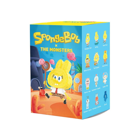 Pop Mart Labubu The Monsters Spongebob Series Figure Single Blind Box