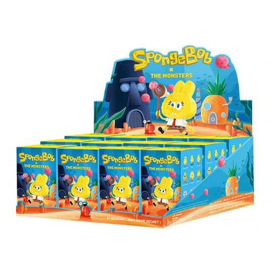 Pop Mart Labubu The Monsters Spongebob Series Sealed Case (12 Blind Box)